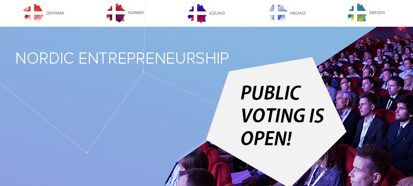 Nú getur þú kosið í Nordic Startup Awards 2018