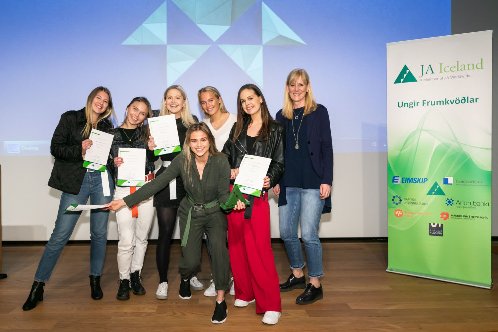 Bökk-belti valið fyrirtæki ársins í Ungum frumkvöðlum 2018