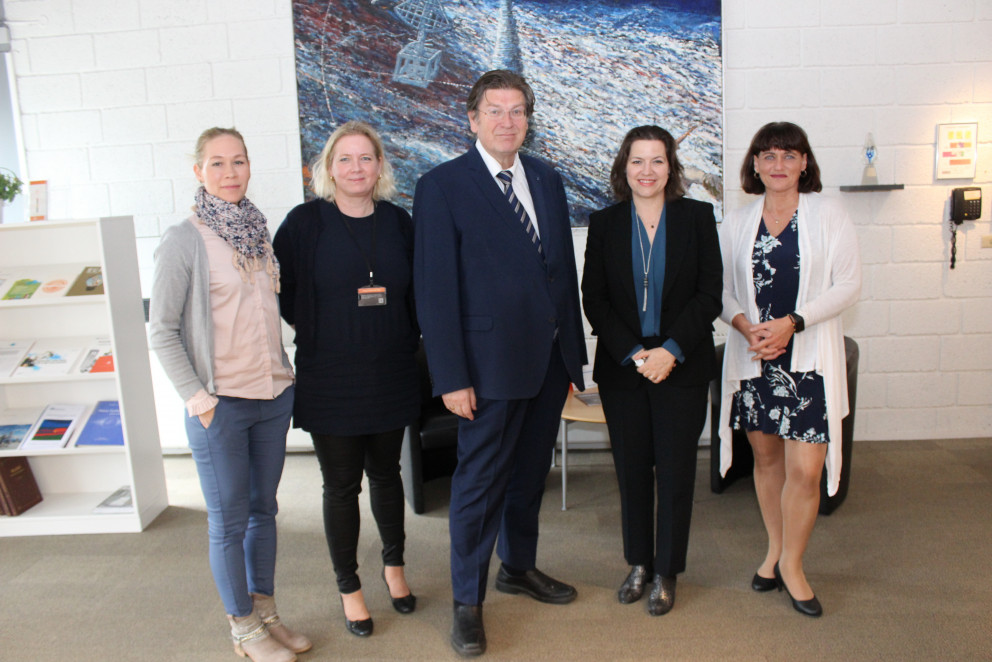 Guðbjörg Óskarsdóttir, Berglind Hallgrímsdóttir, Þorsteinn I. Sigfússon, Eliza Reid og Sigríður Ingv…