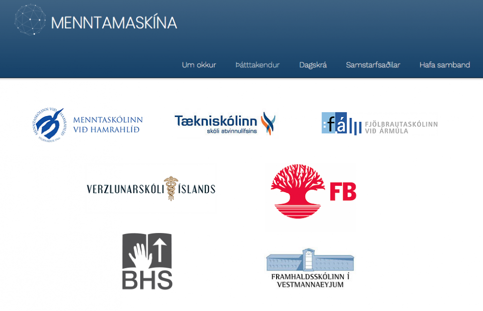 Menntamaskína - nýsköpun í framhaldsskólum