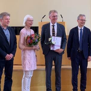 Afhending úr Nýsköpunarsjóði Þorsteins I. Sigfússonar