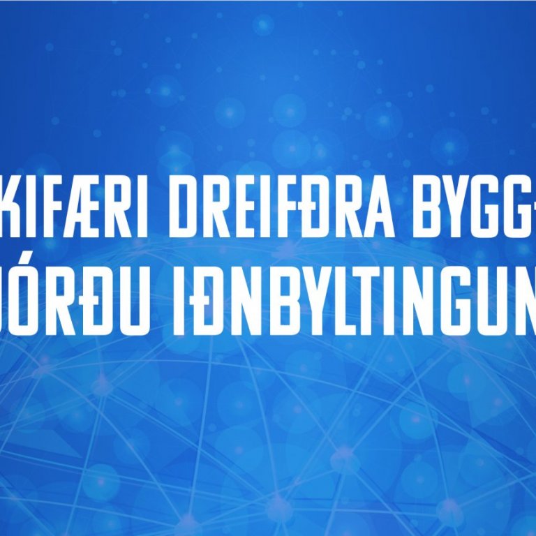 Tækifæri dreifðra byggða í fjórðu iðnbyltingunni 5. september
