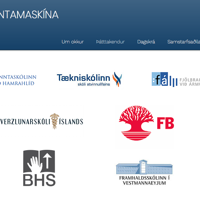 Menntamaskína - nýsköpun í framhaldsskólum