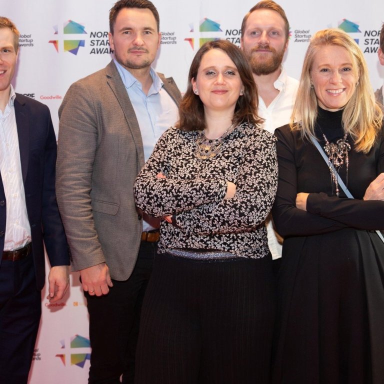 Teymi frá vinstri : Birkir Ólafsson, Jón Jónsson, Hilmar Eiðsson, Hilmar Emilsson, Tinna Sigurðardót…